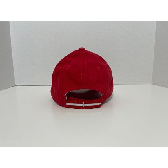 Adidas NBA Houston Rockets Hat/Cap Red Adjustable Strap - Picture 5 of 12